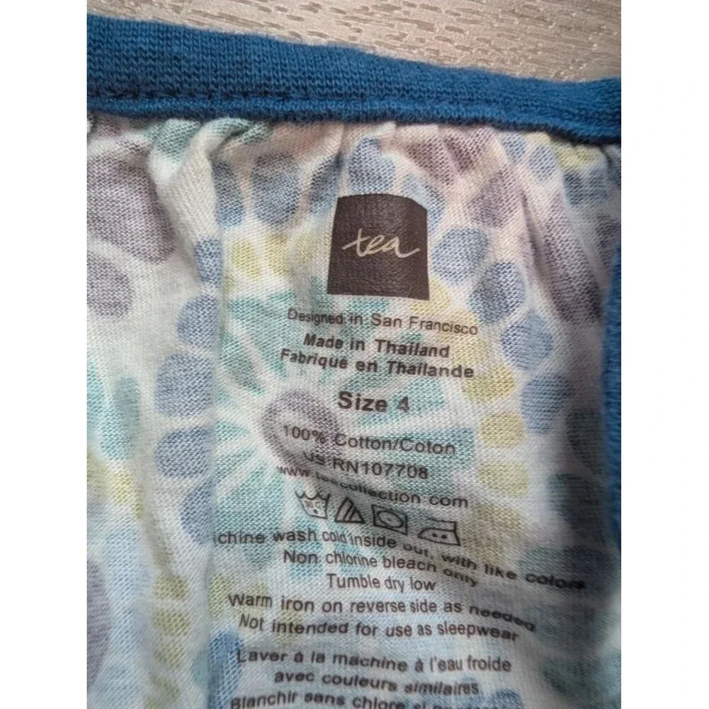 Tea Collection Tank Shorts Romper Paisley Print, 4T (U1)